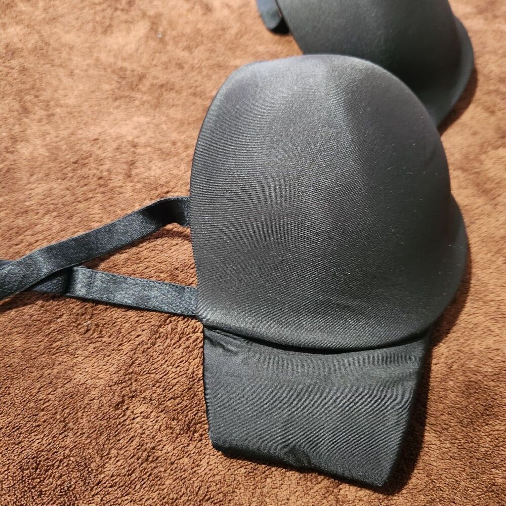 Warners Bra Size 36B Black Underwire Convertible Style RG7791A
